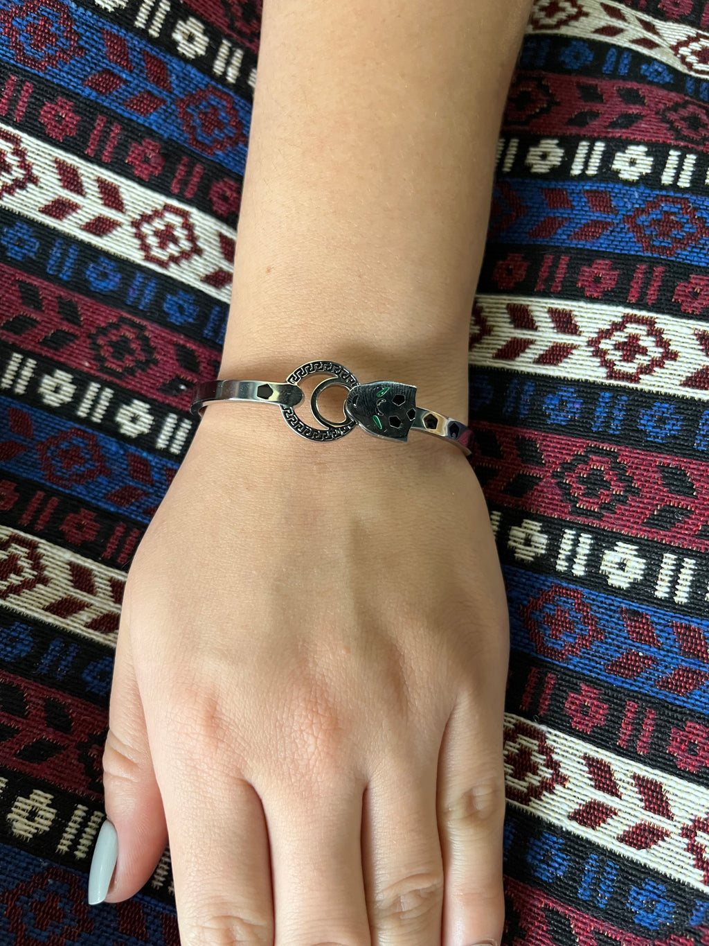 Stainless Steel Snake Bangle Bracelet - SCBR1N6 - BUJIX