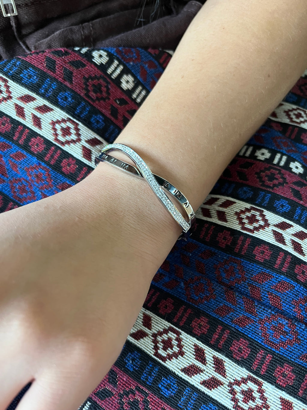 Stainless Steel Infinity Bracelet - SCBR2N2 - BUJIX