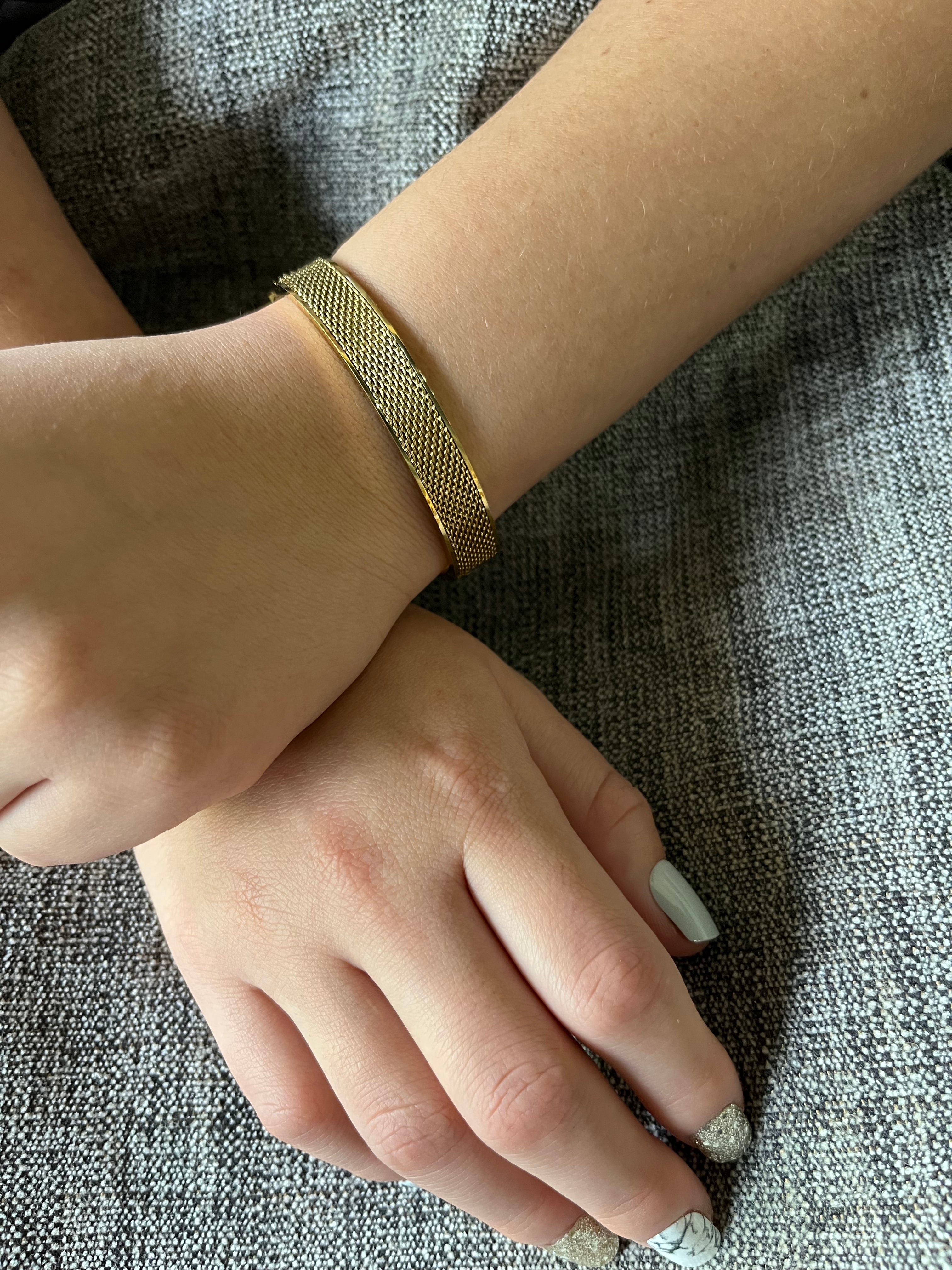 Stainless Steel Mesh Bracelet - SCBR2N3 - BUJIX