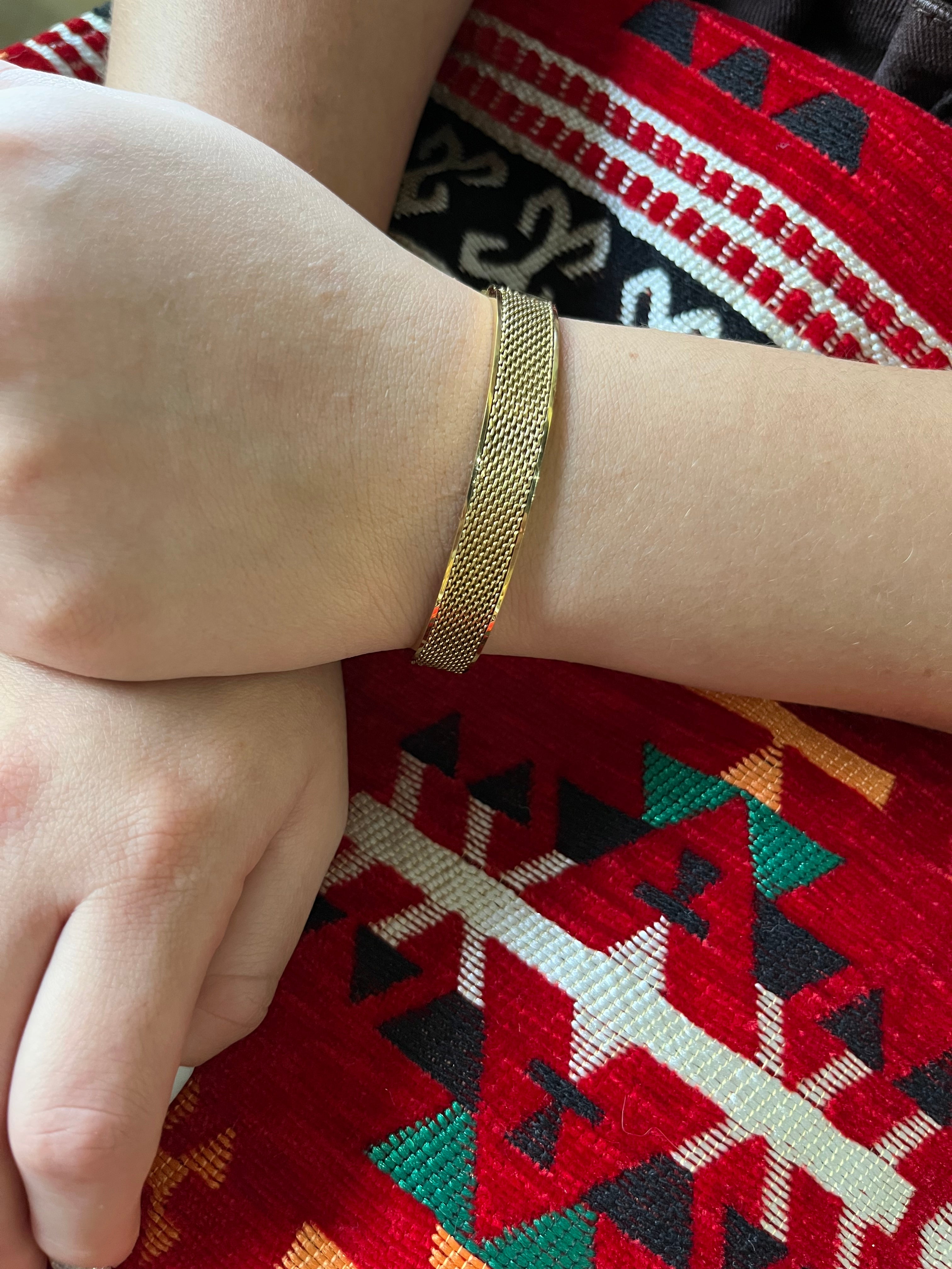 Stainless Steel Mesh Bracelet - SCBR2N3 - BUJIX