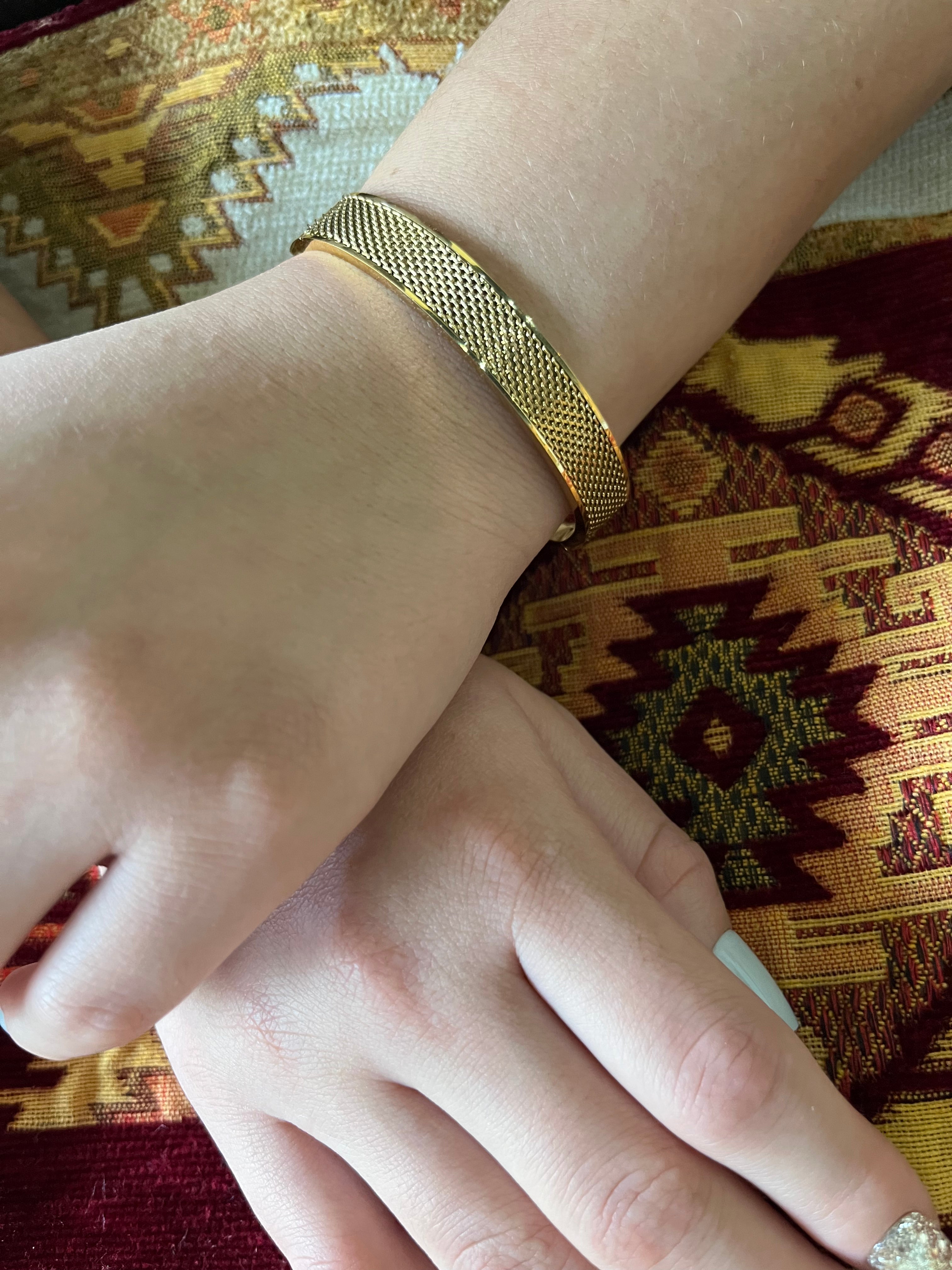 Stainless Steel Mesh Bracelet - SCBR2N3 - BUJIX