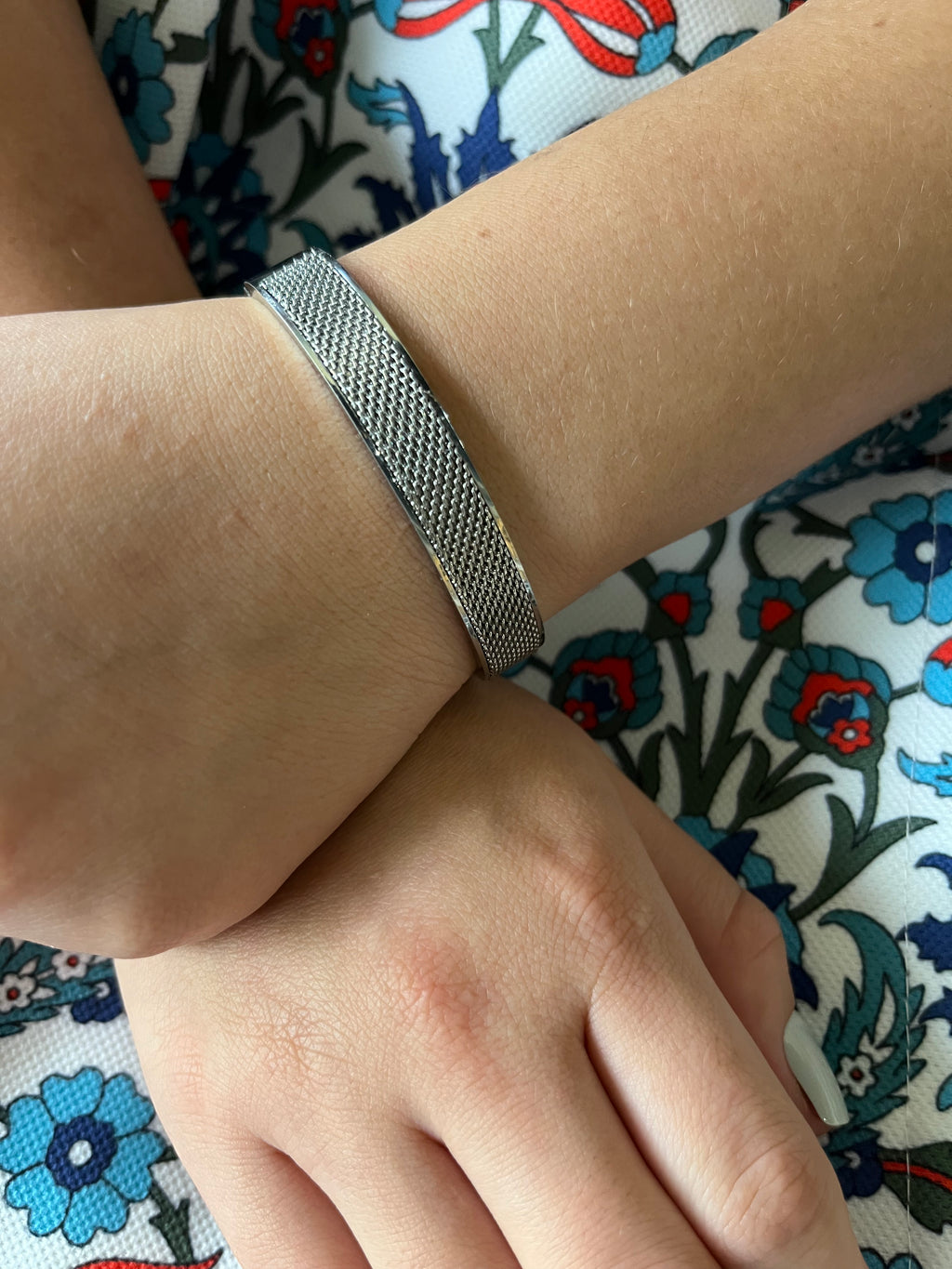 Stainless Steel Mesh Bracelet - SCBR2N3 - BUJIX