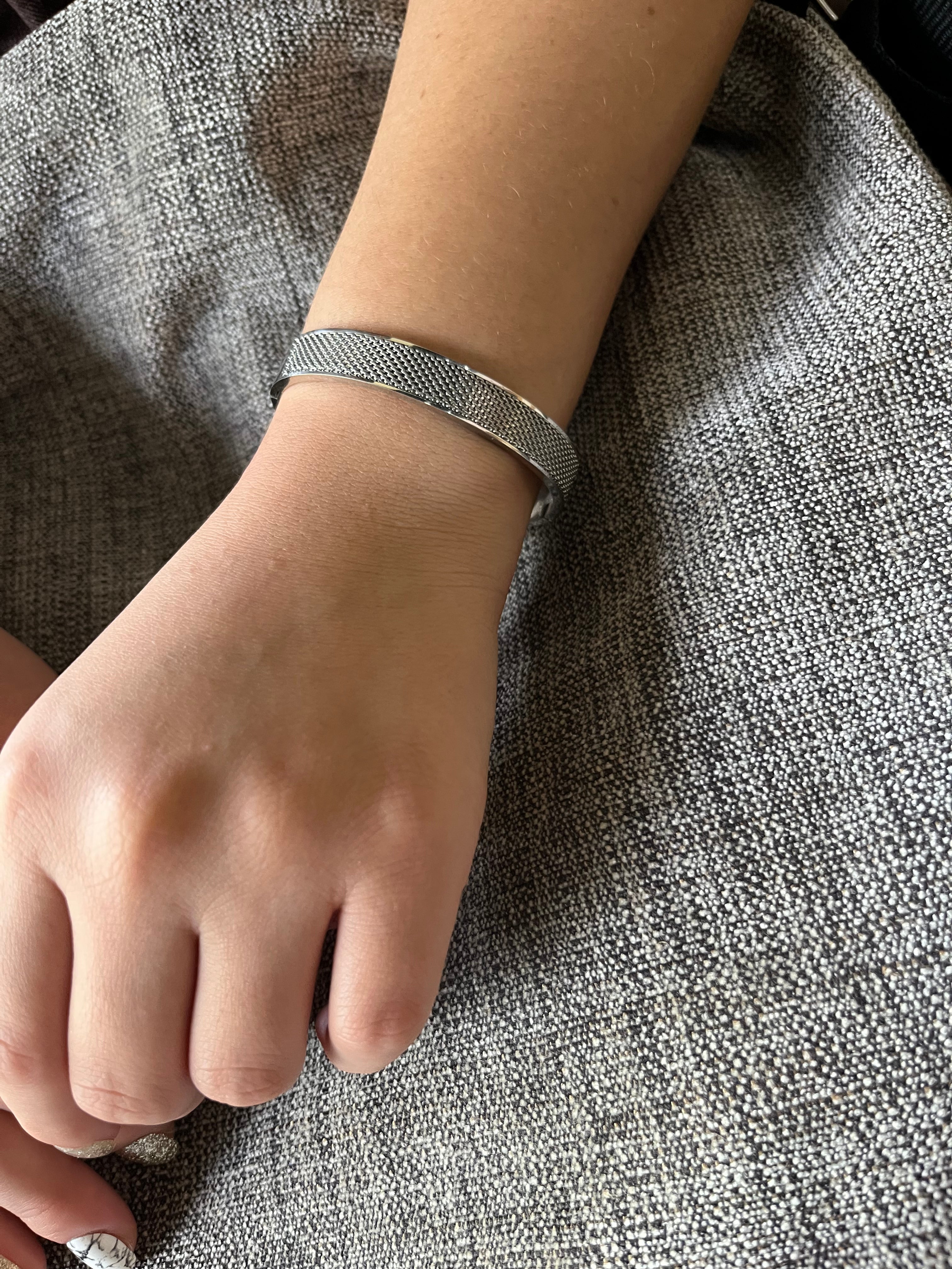 Stainless Steel Mesh Bracelet - SCBR2N3 - BUJIX