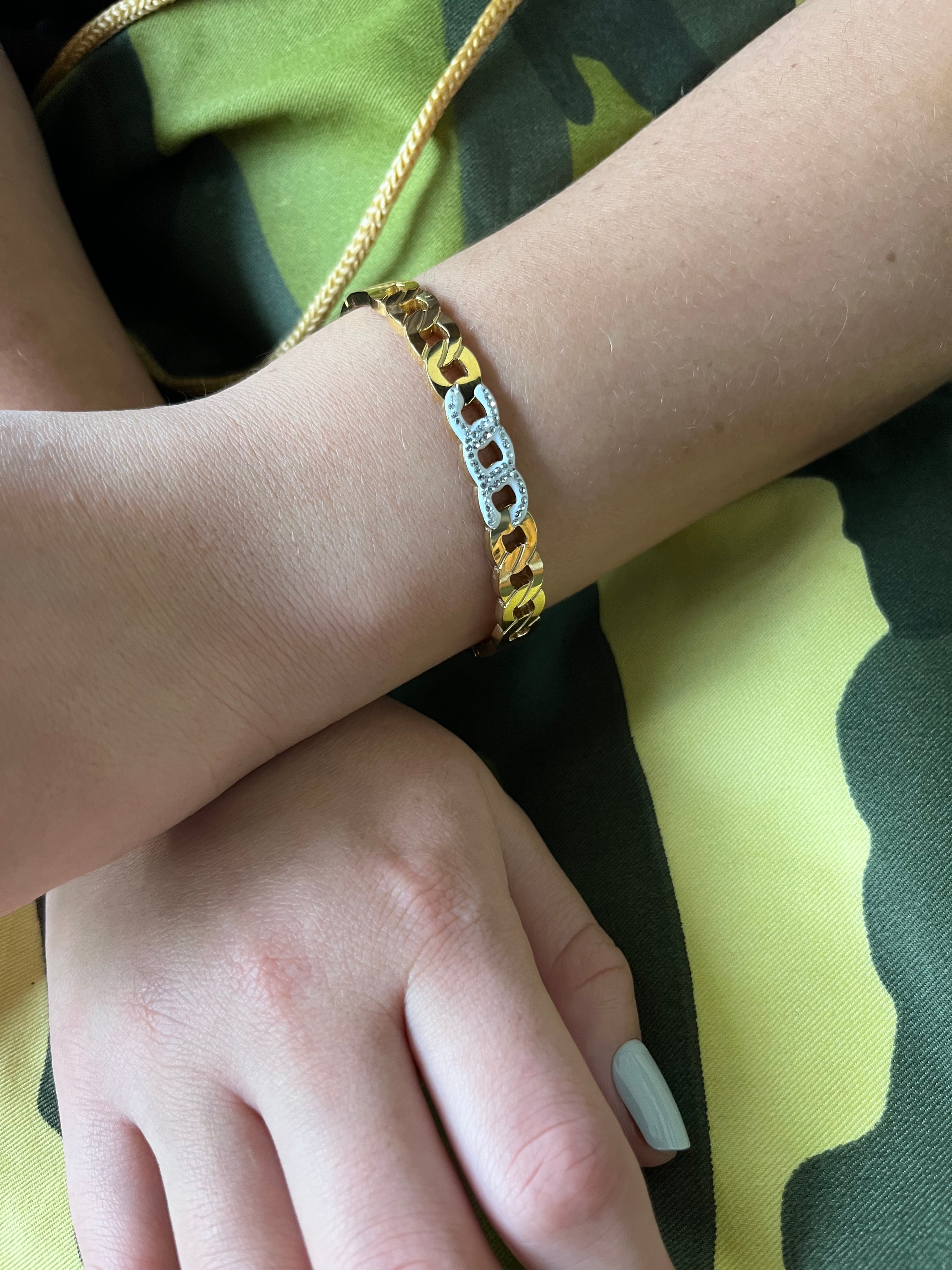 Stainless Steel Cuban Bracelet - SCBR2N4 - BUJIX