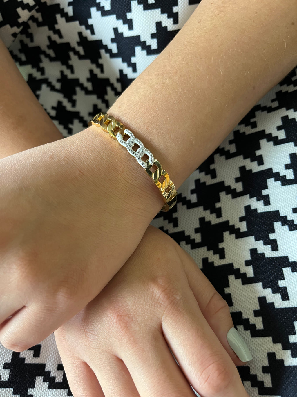 Stainless Steel Cuban Bracelet - SCBR2N4 - BUJIX