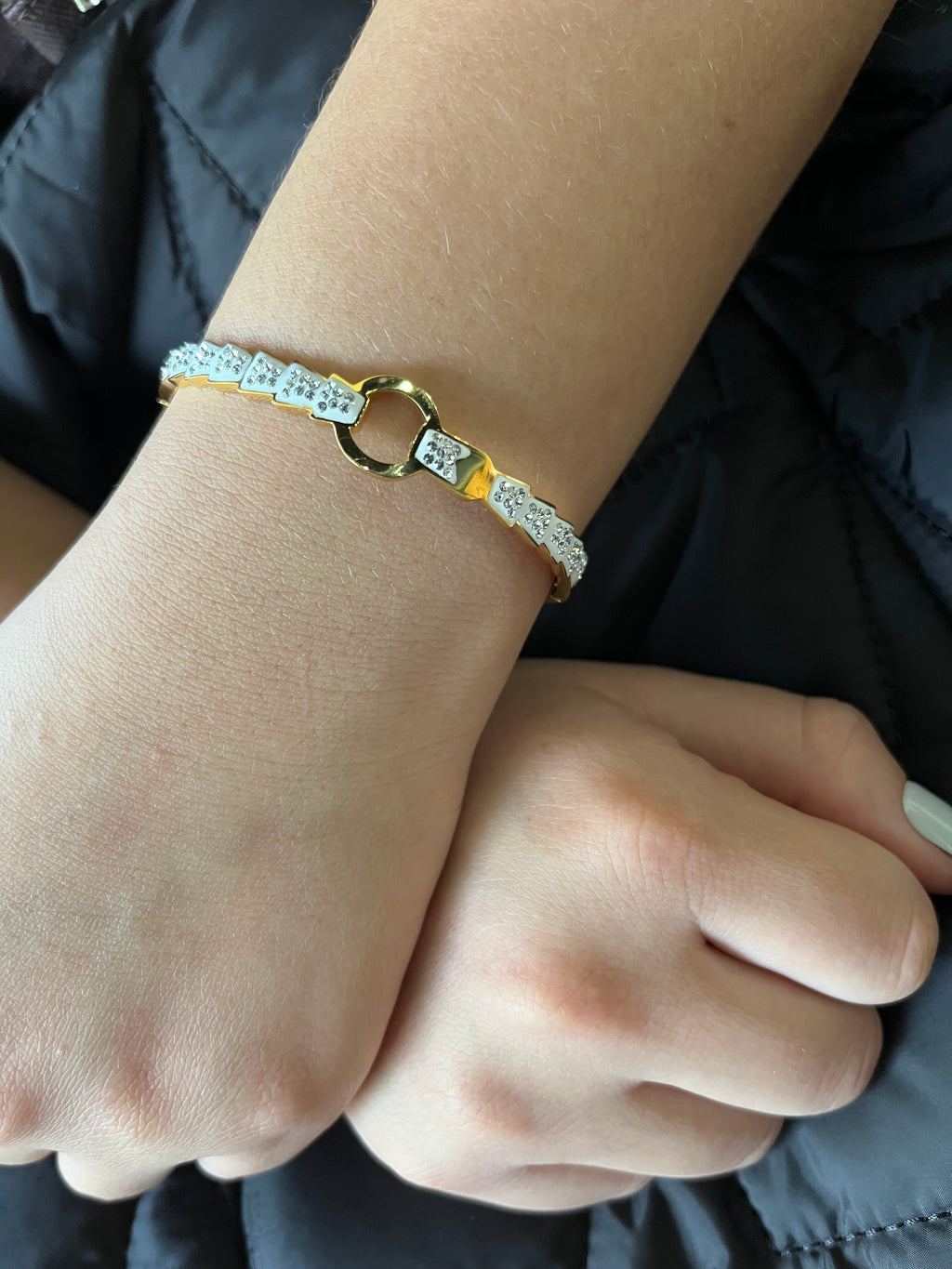 Stainless Steel Cuban Bracelet - SCBR3N01 - BUJIX