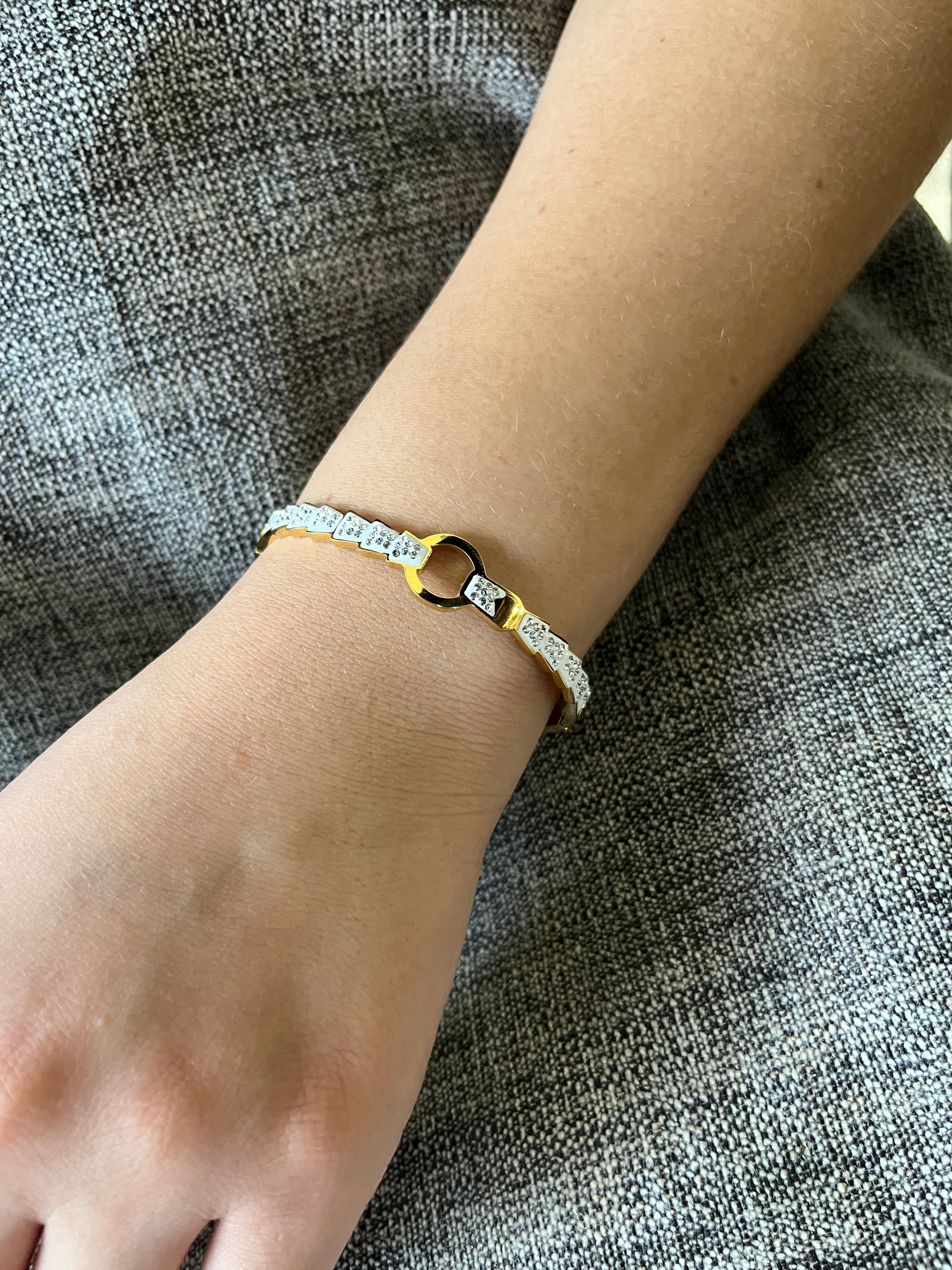 Stainless Steel Cuban Bracelet - SCBR3N01 - BUJIX