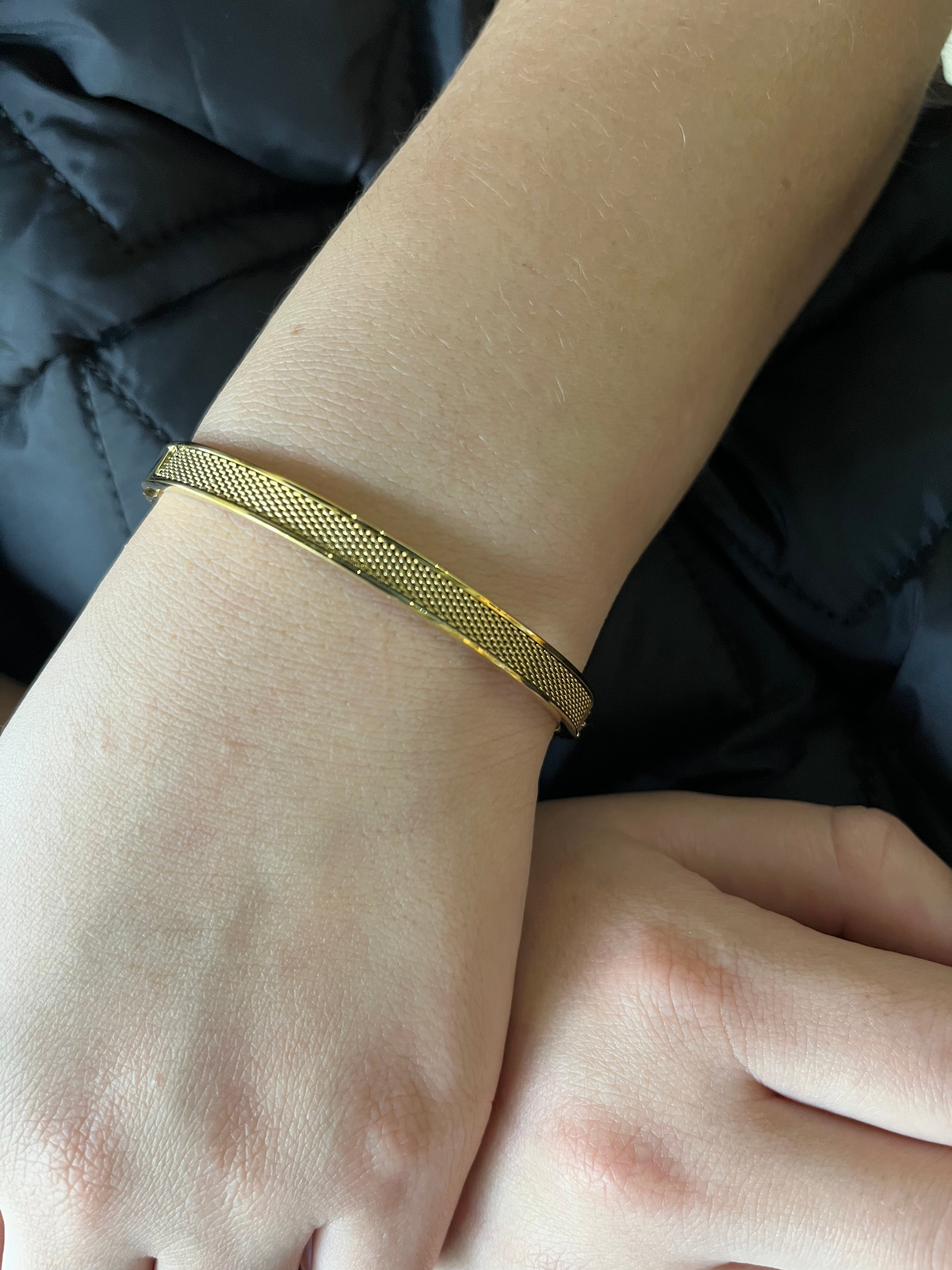 Stainless Steel Vintage Mesh Bracelet - SCBR3N02 - BUJIX