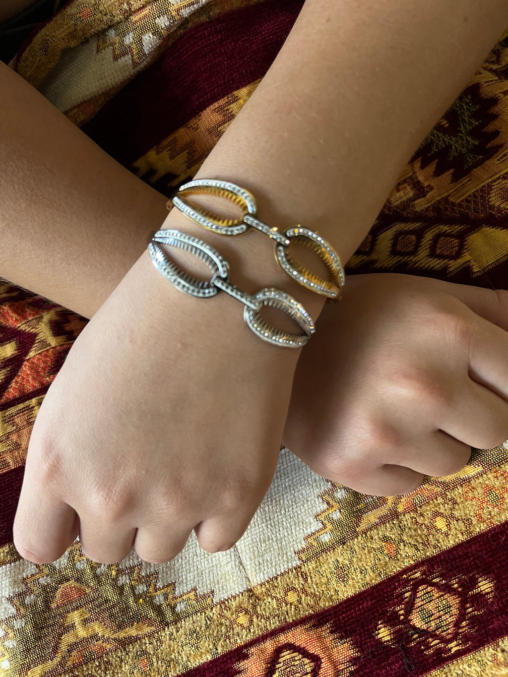 Stainless Steel Rain Drop Bracelet - SCBR5N01 - BUJIX