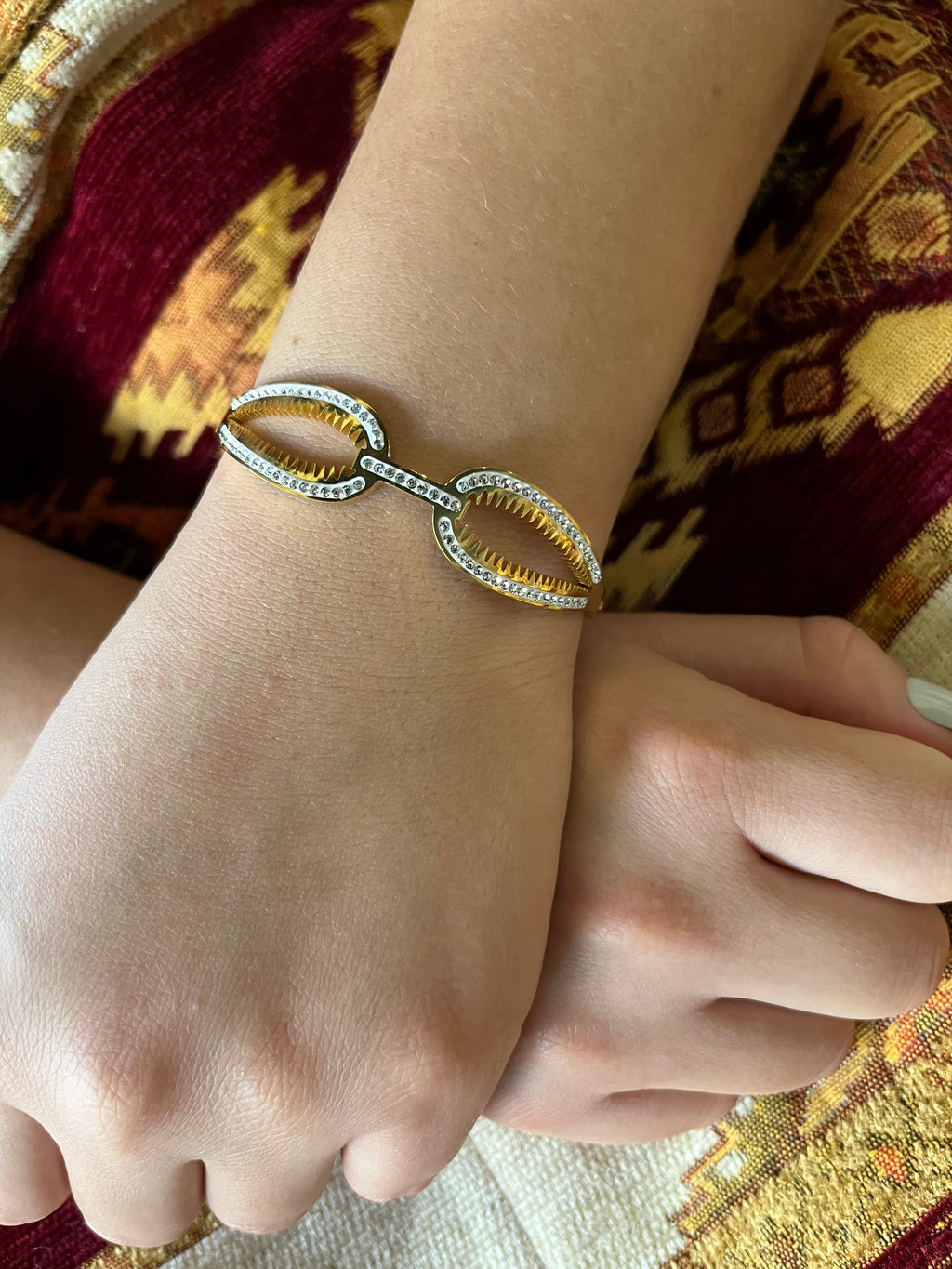 Stainless Steel Rain Drop Bracelet - SCBR5N01 - BUJIX