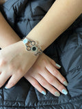 Stainless Steel Roman Numeral Bracelet - SCBR8N09 - BUJIX