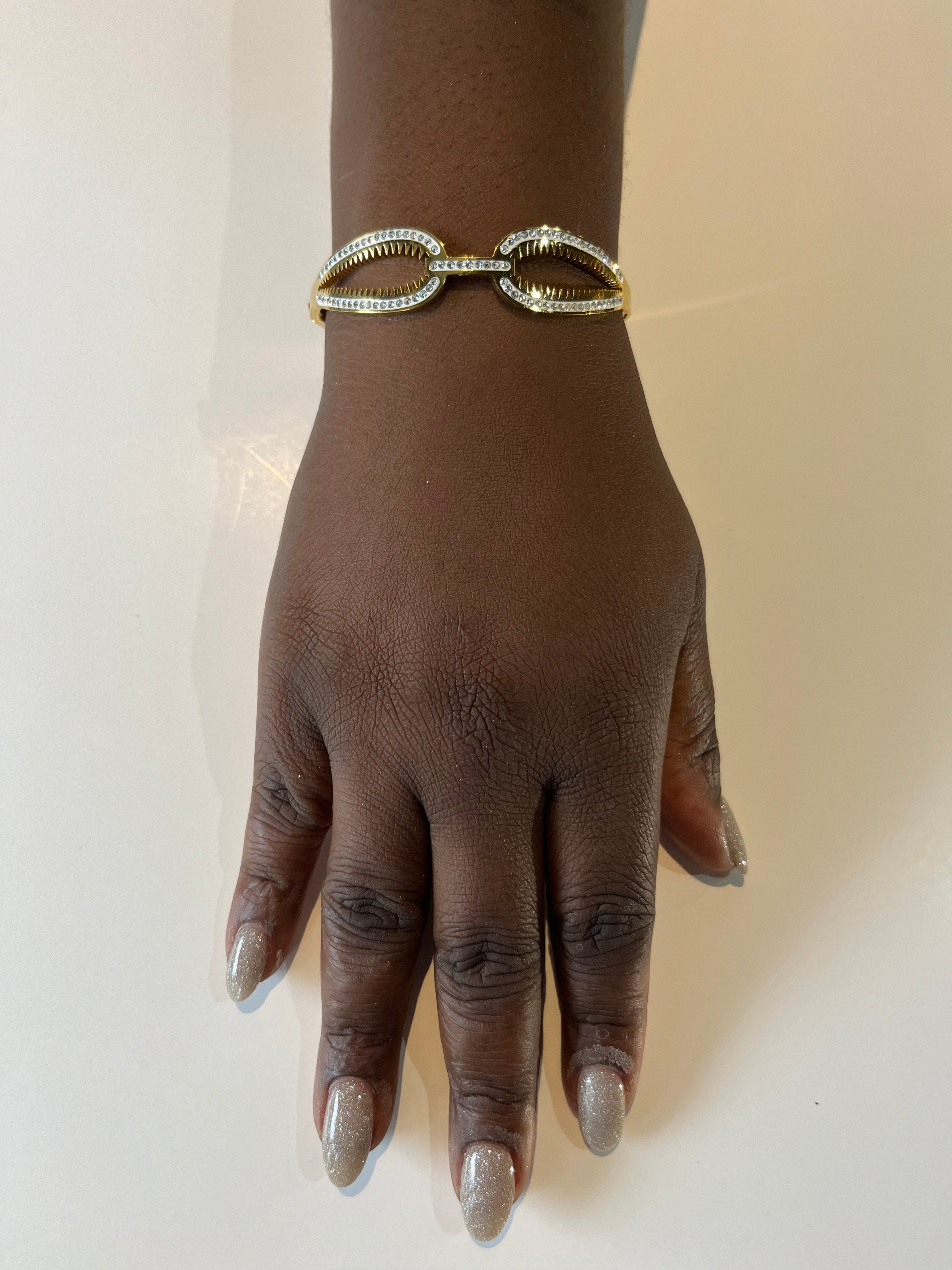 Stainless Steel Rain Drop Bracelet - SCBR5N01 - BUJIX