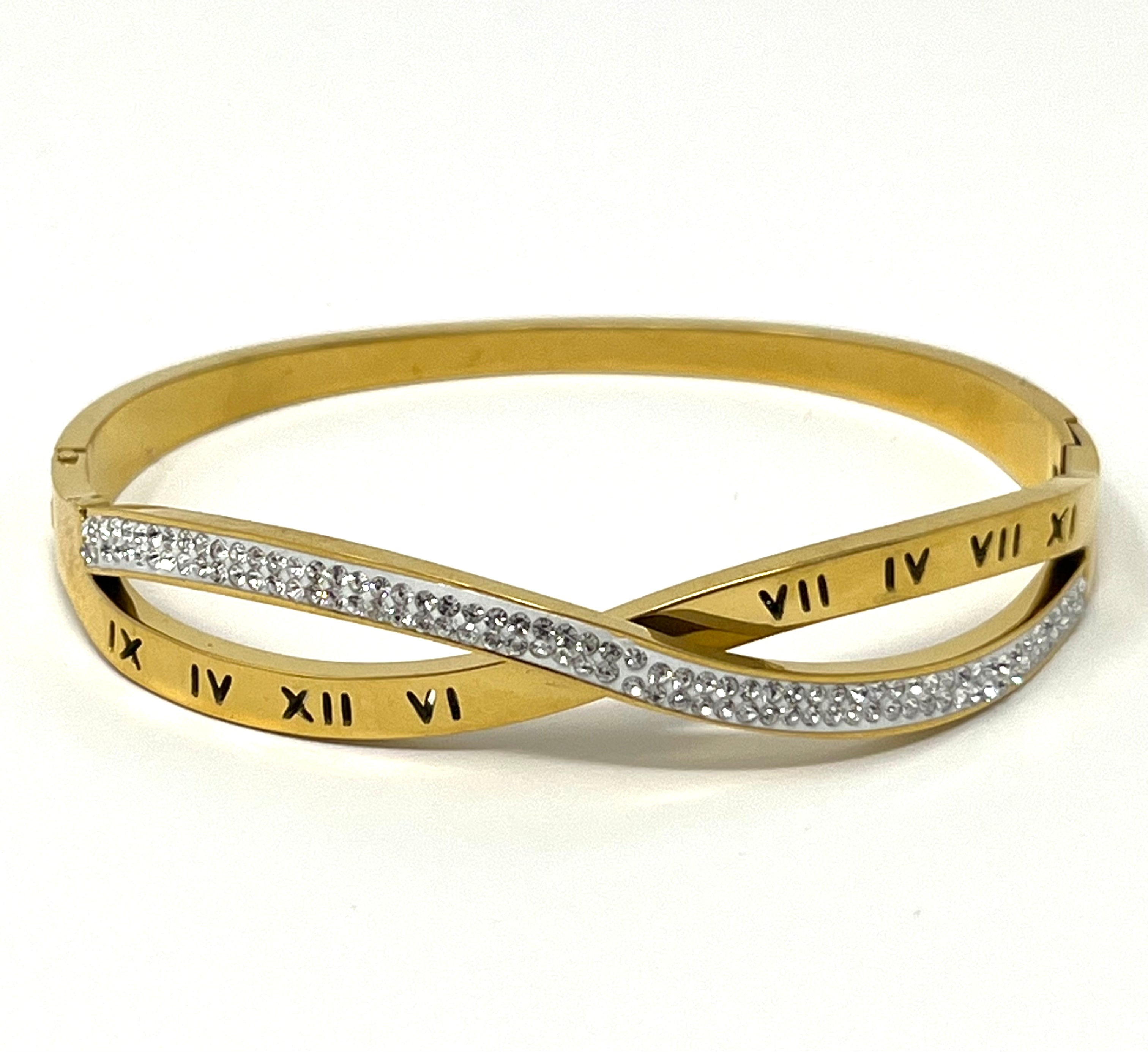 Stainless Steel Infinity Bracelet - SCBR2N2 - BUJIX