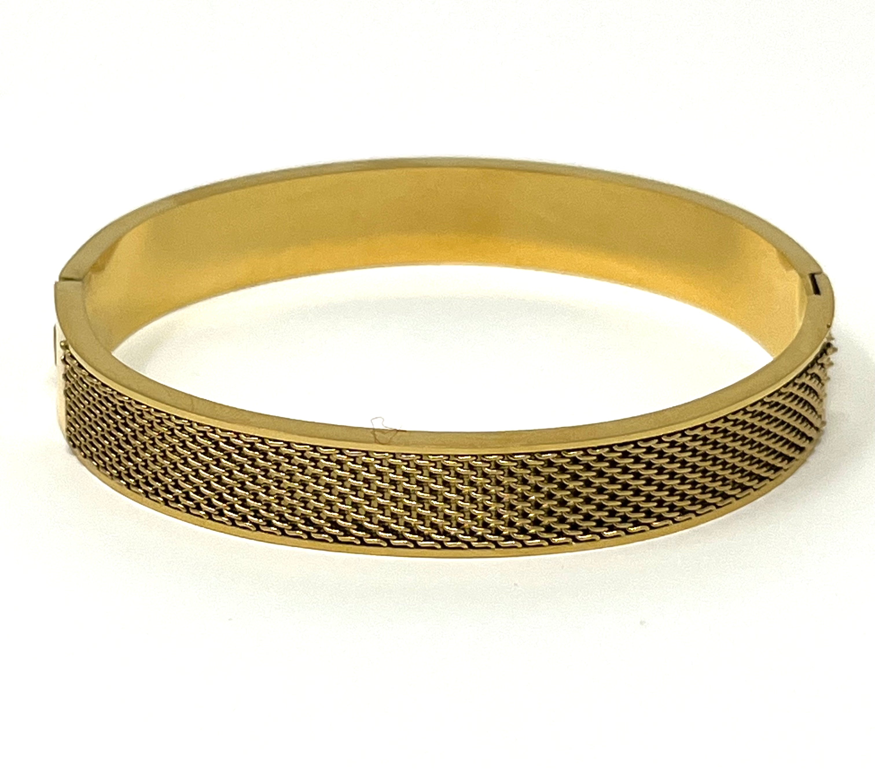 Stainless Steel Mesh Bracelet - SCBR2N3 - BUJIX