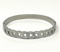Stainless Steel Cuban Bracelet - SCBR3N01 - BUJIX