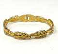 Stainless Steel Leaf Bracelet - SCBR2N6 - BUJIX