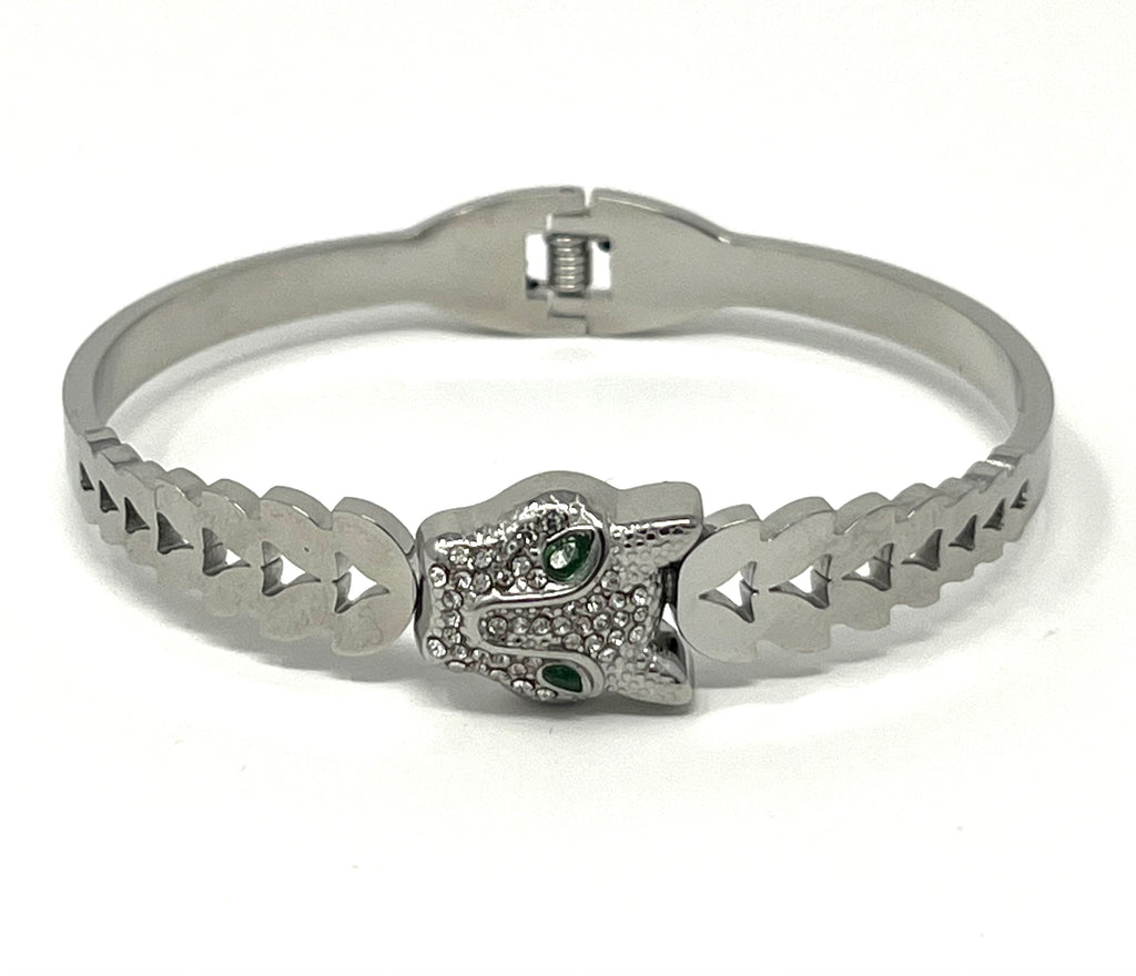 Stainless Steel Dragon Bracelet - SCBR2N8 - BUJIX