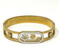 Stainless Steel Daisy Bracelet - SCBR3N08 - BUJIX