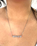Stainless Steel Heart Shaped Pendant Necklace - SND011 - BUJIX