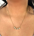 Stainless Steel Heart Shaped Pendant Necklace - SND009 - BUJIX