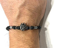 Stainless Steel Beaded Bracelet for Men - SBFMM1 - BUJIX