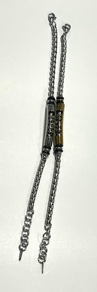 Stainless Steel Chain Bracelet for Men - SBFMP7 - BUJIX