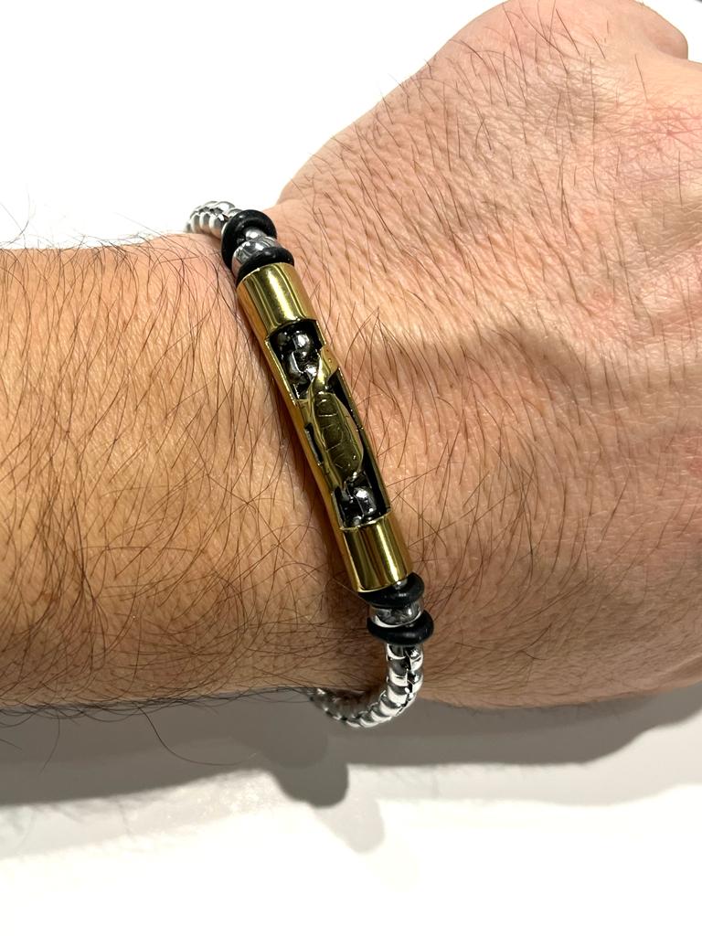 Stainless Steel Chain Bracelet for Men - SBFMP9 - BUJIX