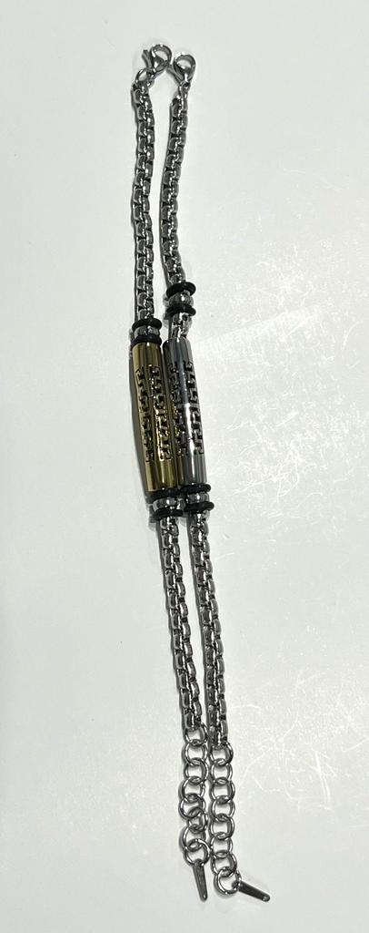 Stainless Steel Braided Bracelet for Men - SBFMP3 - BUJIX