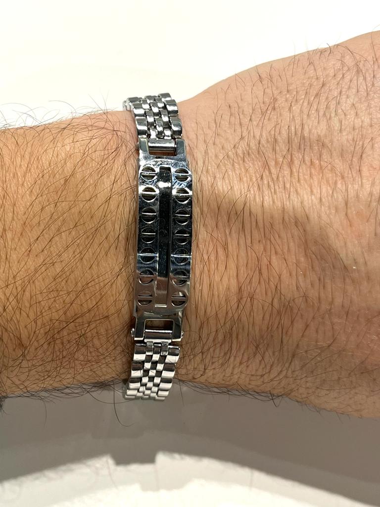 Stainless Steel Bracelet for Men - SBFMG3 - BUJIX