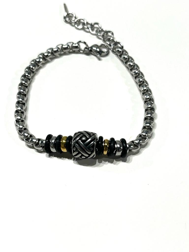 Stainless Steel Chain Bracelet for Men - SBFMP5 - BUJIX