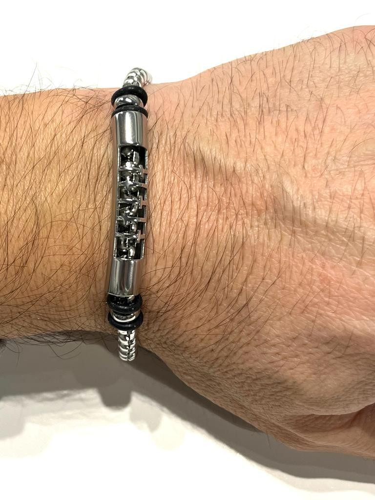 Stainless Steel Chain Bracelet for Men - SBFMP7 - BUJIX