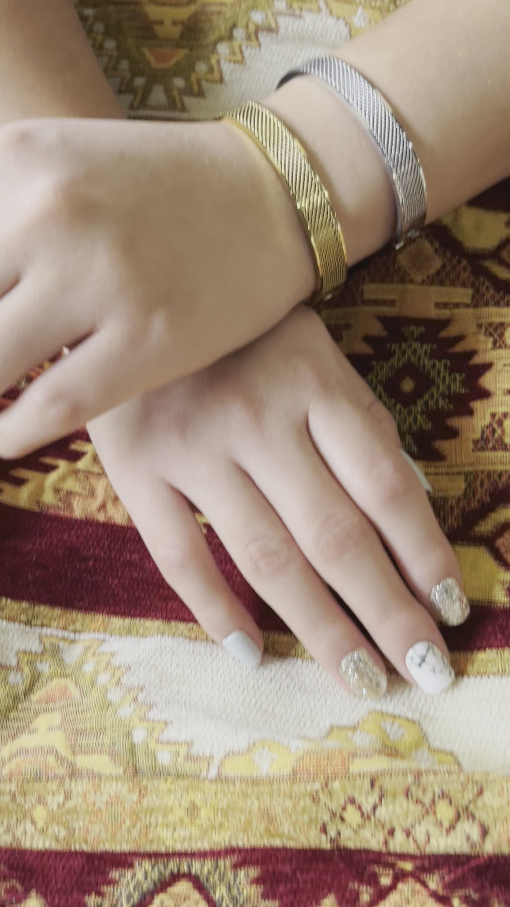 Stainless Steel Mesh Bracelet - SCBR2N3