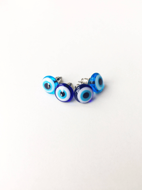 Evil Eye Earrings Image 1