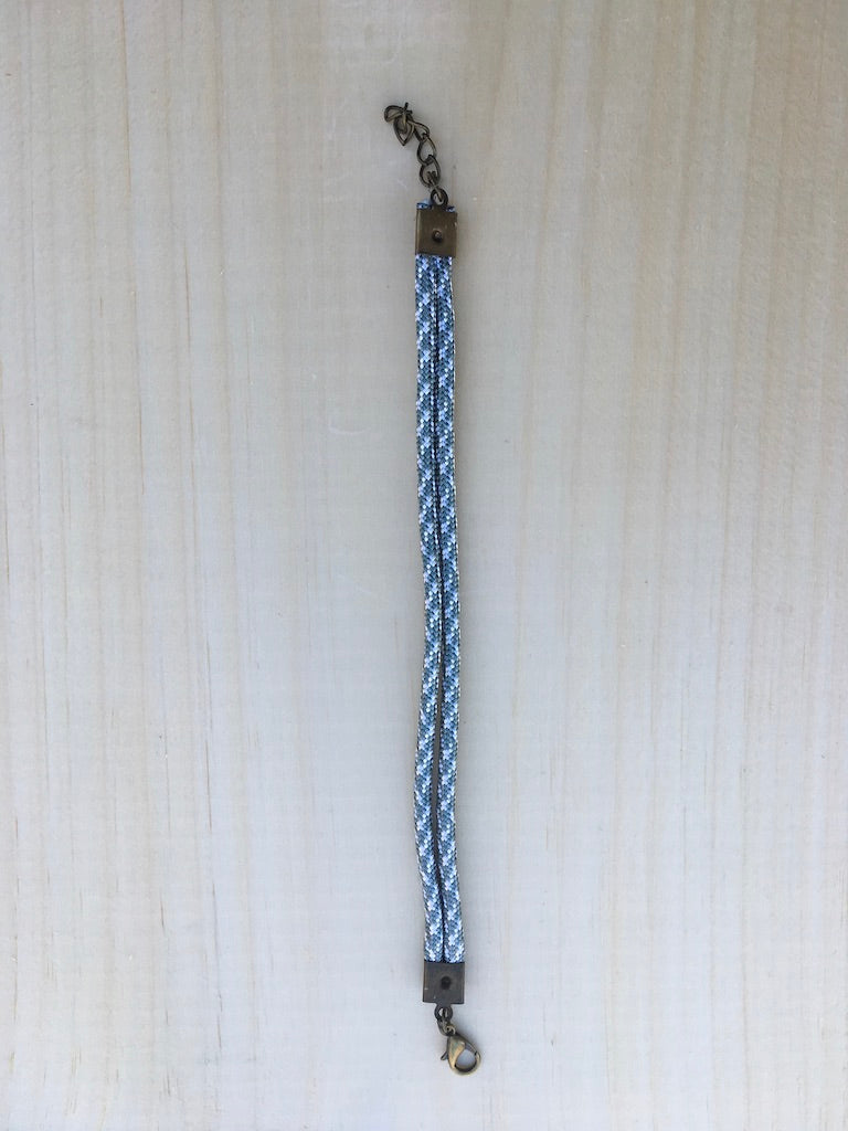 Crystal Bead Bracelet Set with Rotating Jewelry Display Stand