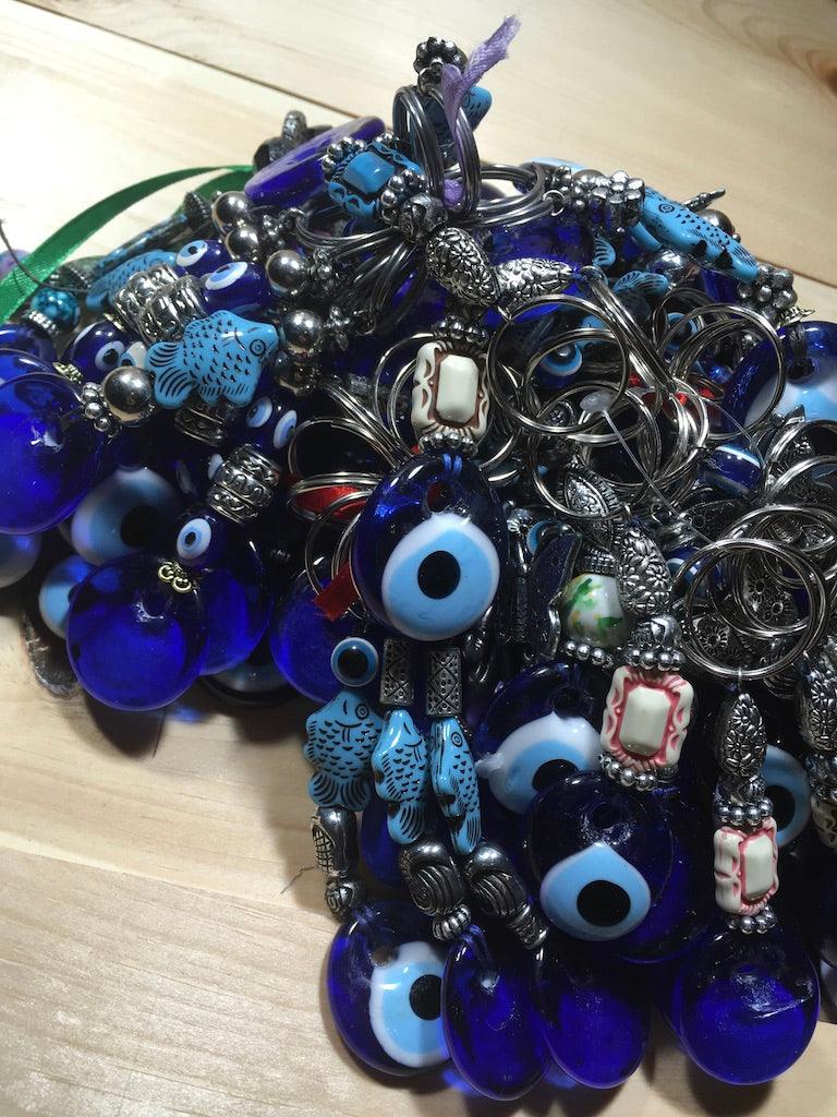 Blue Evil Eye Keychain Wholesale