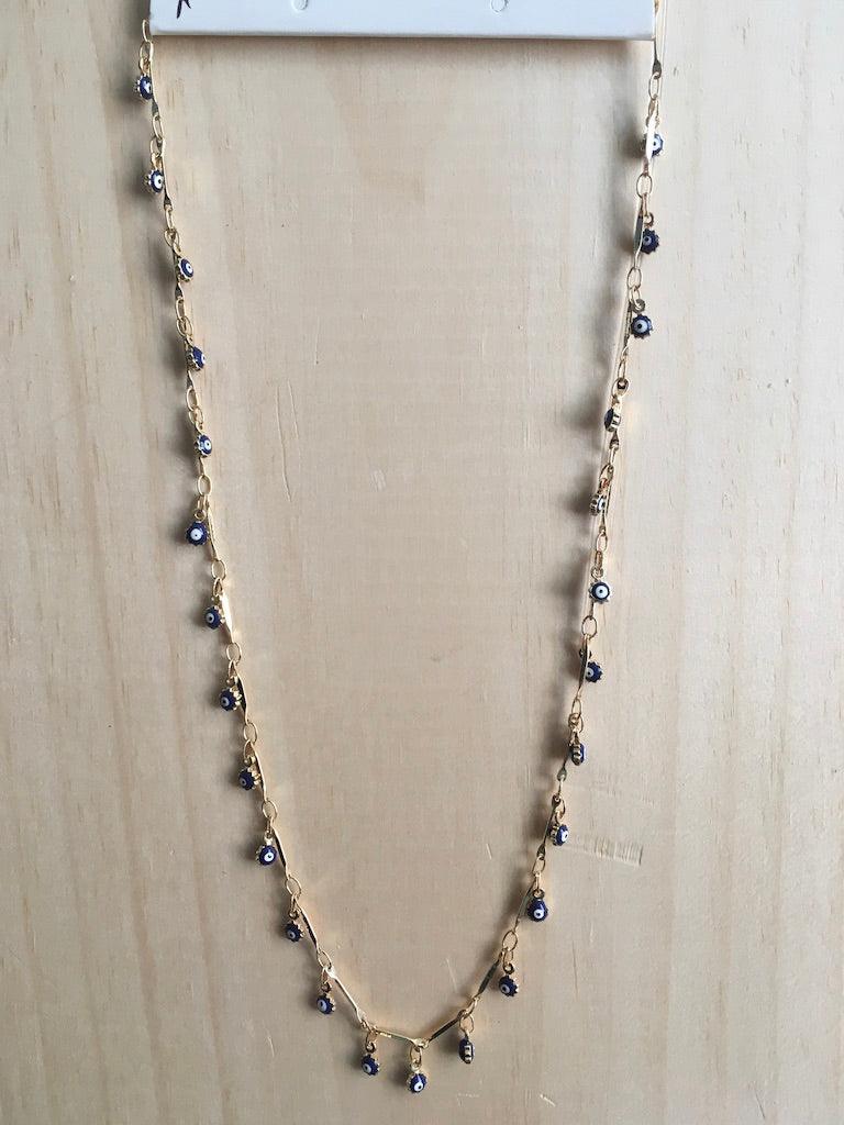 Wholesale Evil Eye Charm Necklaces by Pieces - BUJIX