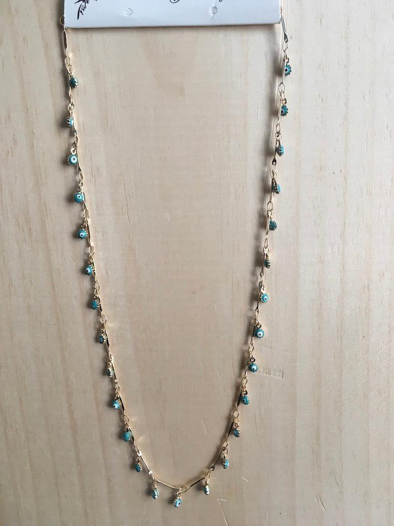 Wholesale Evil Eye Charm Necklaces by Pieces - BUJIX