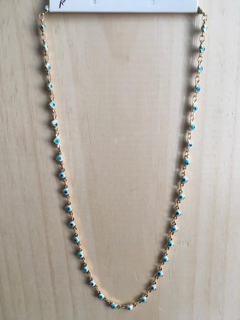 Wholesale Evil Eye Charm Necklaces by Pieces - BUJIX