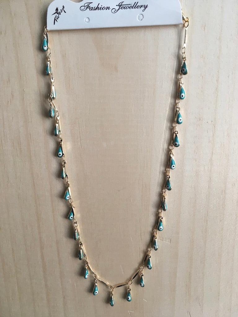 Wholesale Evil Eye Charm Necklaces by Pieces - BUJIX