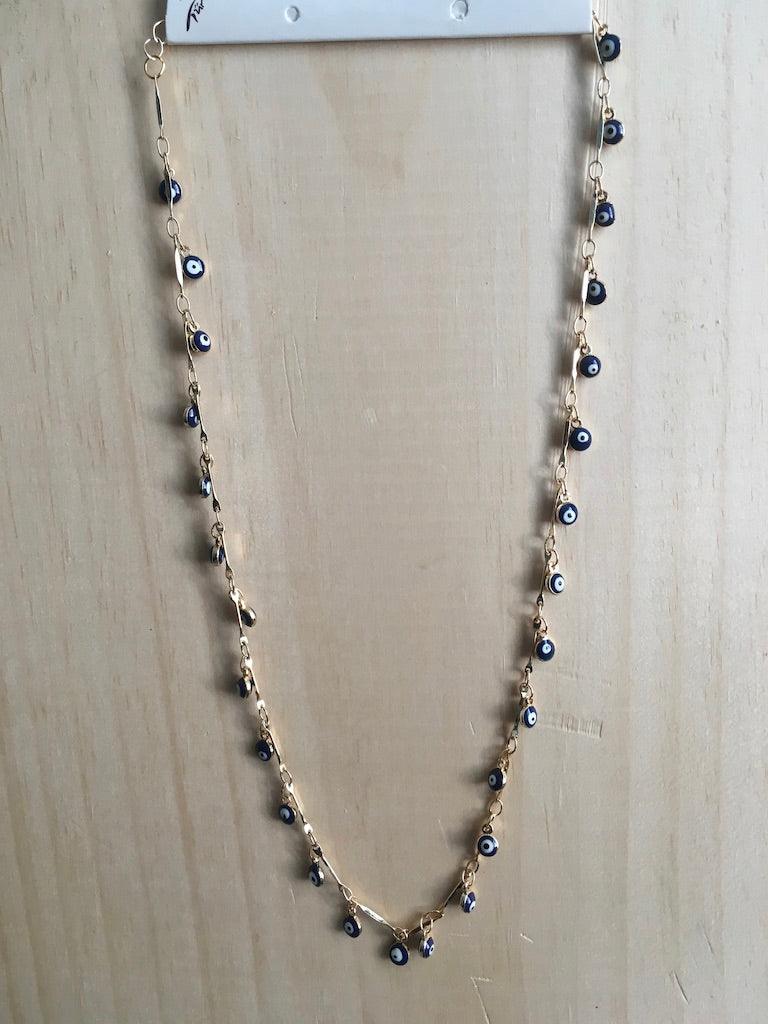 Wholesale Evil Eye Charm Necklaces by Pieces - BUJIX