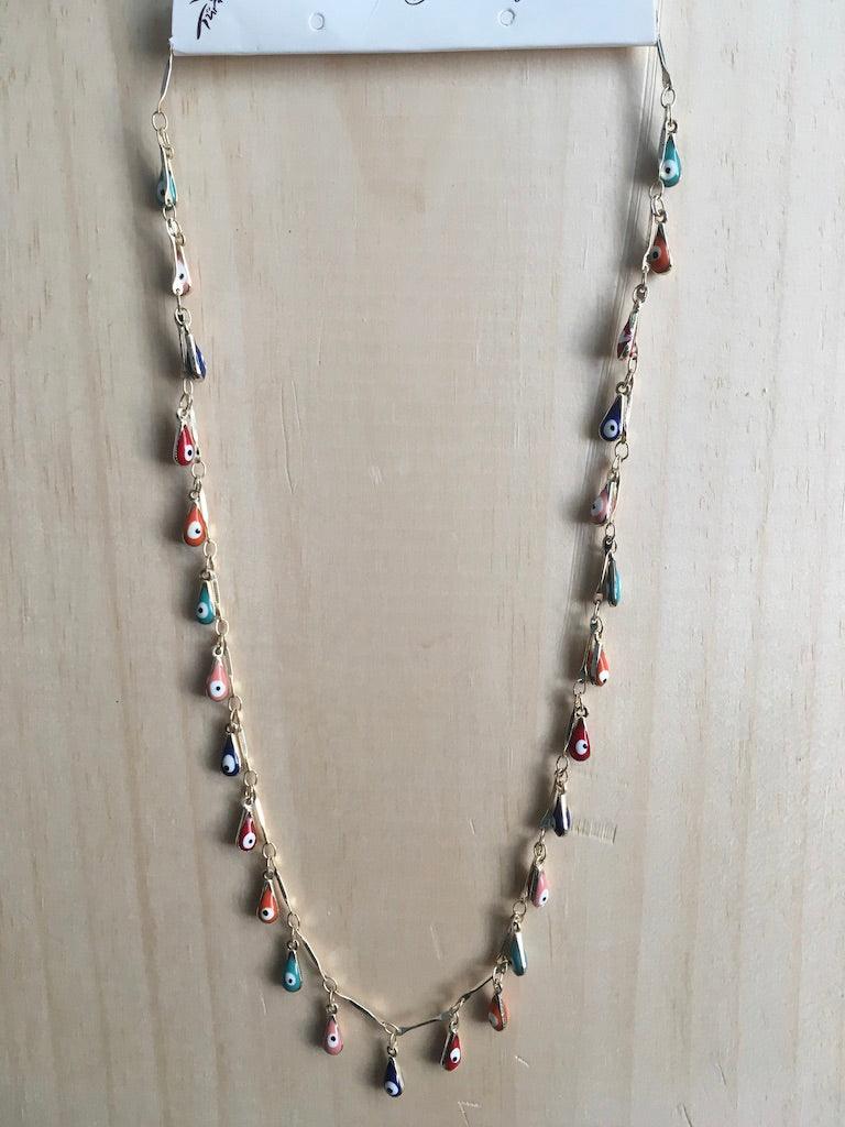 Wholesale Evil Eye Charm Necklaces by Pieces - BUJIX