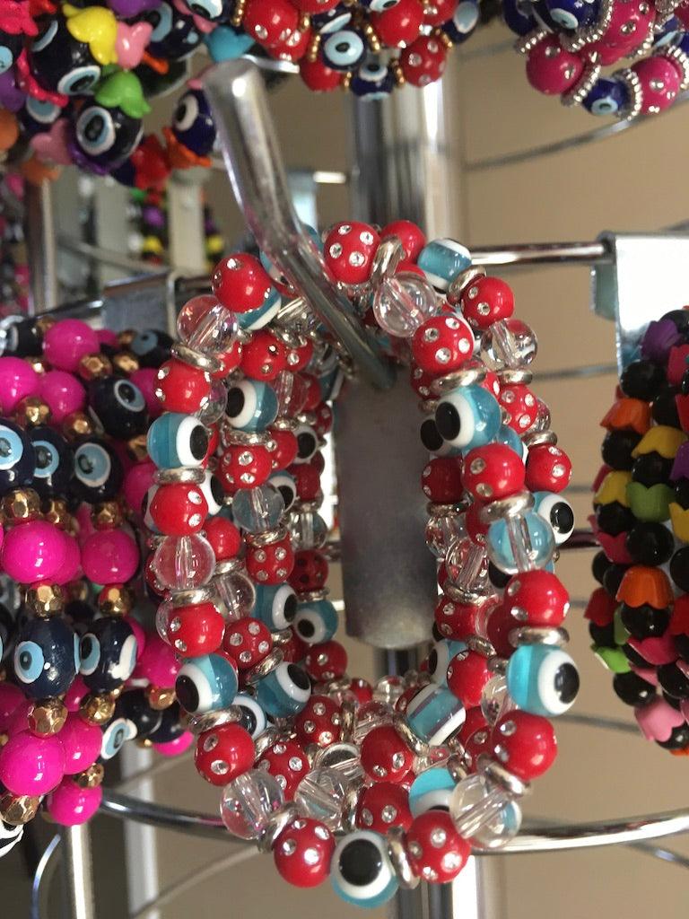 Wholesale Evil Eye Bracelets by the Dozen - BQ002 - BUJIX