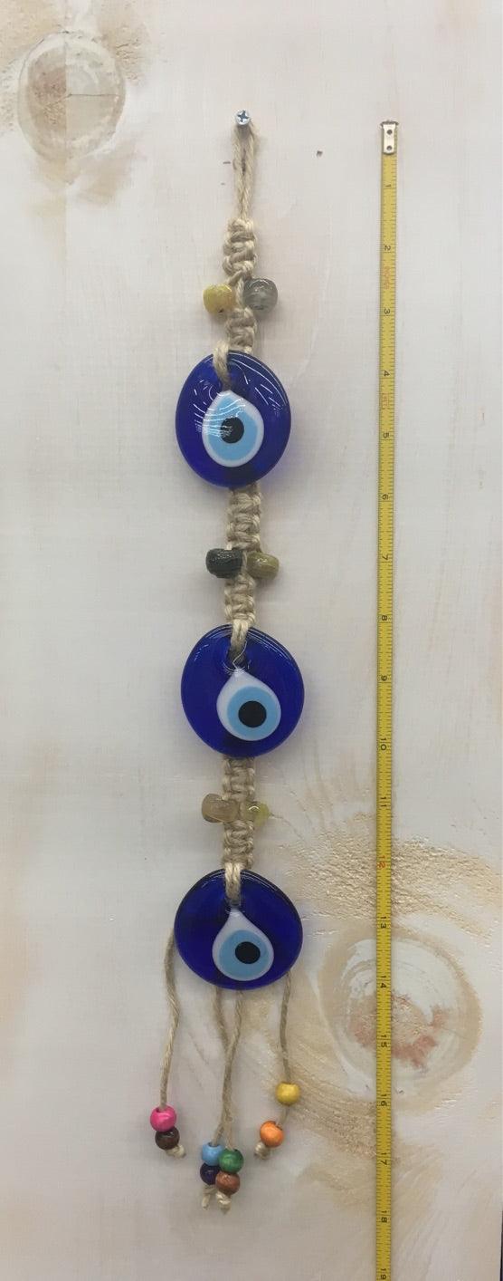 Wall hanging evil eye