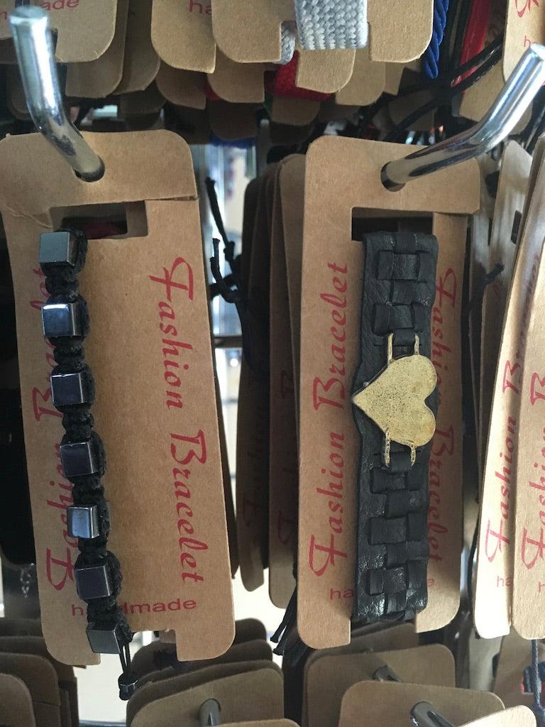 bulk braided leather bracelets for men