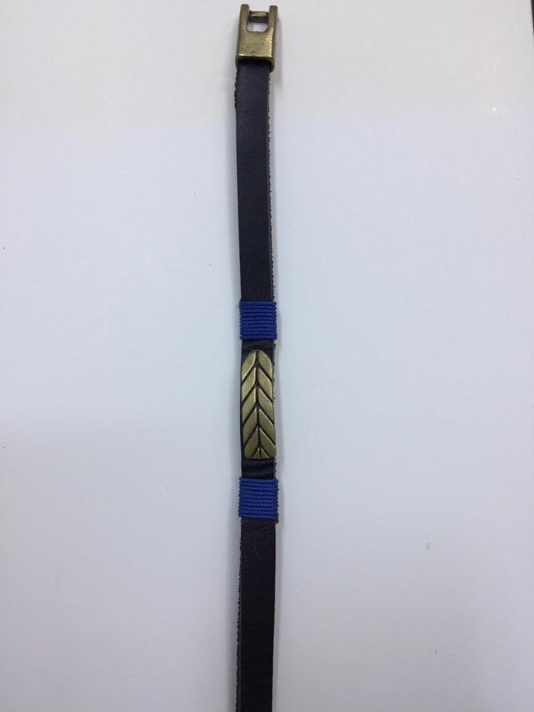 Leather Bracelets with Metal Charm 7