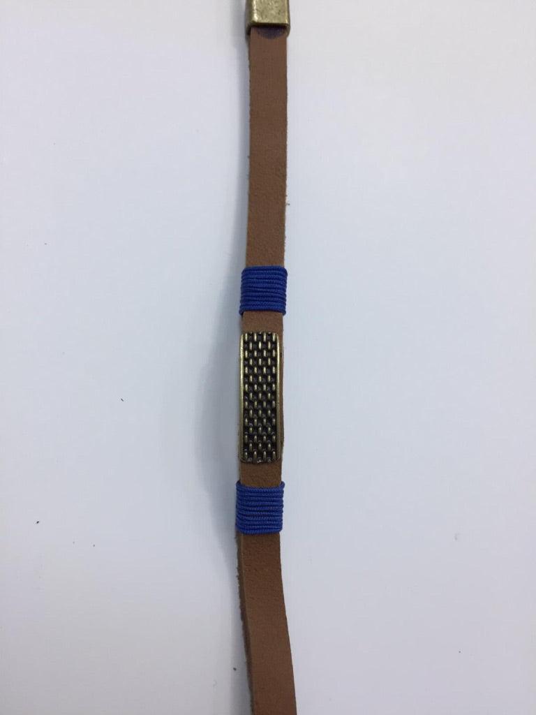 Leather Bracelets with Metal Charm 9