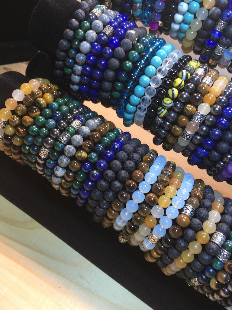 Wholesale natural stone bracelets 009