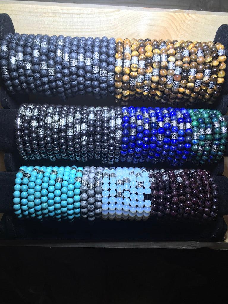 Wholesale natural stone bracelets 013