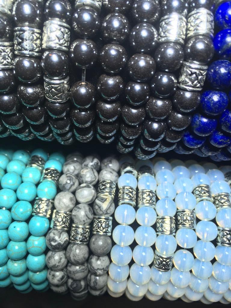 Wholesale natural stone bracelets 015