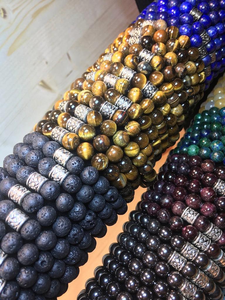 Natural Stone Bracelets in Bulk